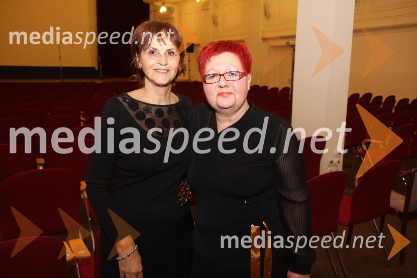 Andreja Kračun, predsednica dobrodelnega združenja Koraki za korakce in Zdenka Križanič, podpredsednica dobrodelnega združenja Koraki za korakceZdruženje Koraki za korakce, dobrodelni božični koncert