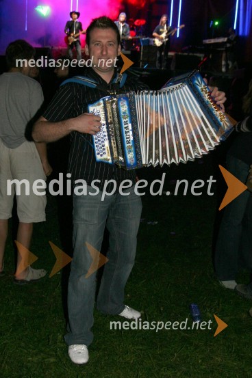 Robert Goter, harmonikarSmučarski skoki, tekma za Rudarsko svetilko