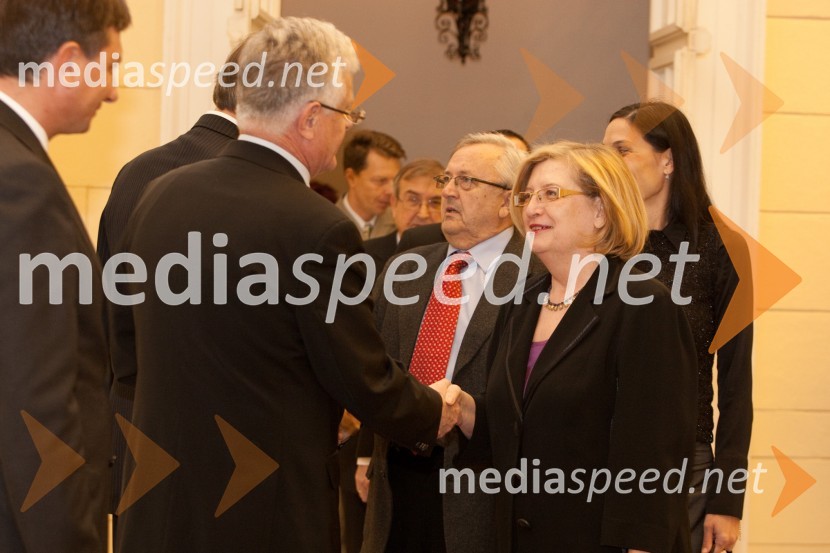 	Pavel Gantar, predsednik Državnega zbora Republike Slovenije in ...Sprejem treh predsednikov za novinarje in urednike