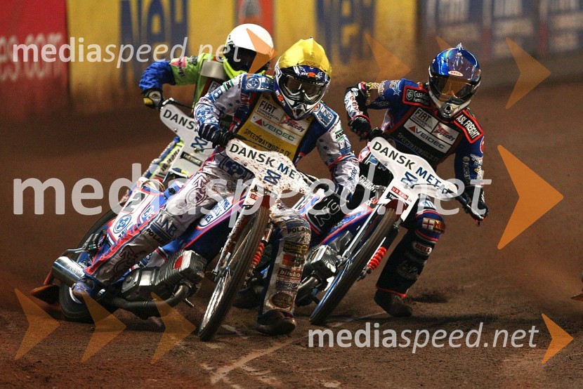 Jason Crump (Avstralija) in Niels Kristian Iversen (Danska)
SPEEDWAY GRAND PRIX, VN Danske 2006, dirka