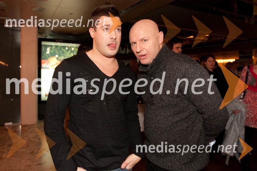 Klemen Bučan in Mladen Pahovič, komika 	 
	Športnika leta 2010 sta Tina Maze in Dejan Zavec