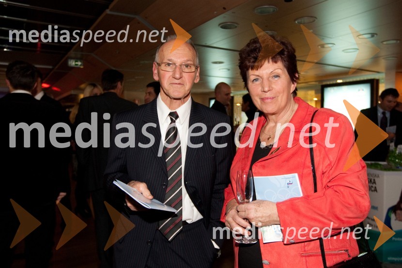 Miro Cerar, nekdanji gimnastičar in predsednik Olimpijske akademije in Zdenka Cerar, nekdanja pravosodna ministrica in generalna tožilkaŠportnika leta 2010 sta Tina Maze in Dejan Zavec