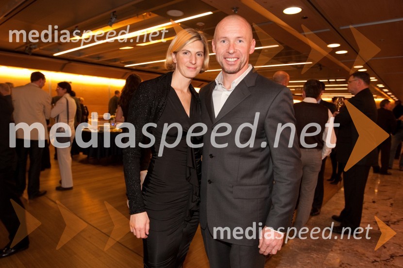 Miran Stanovnik, motorist in punca Pika GajičŠportnika leta 2010 sta Tina Maze in Dejan Zavec