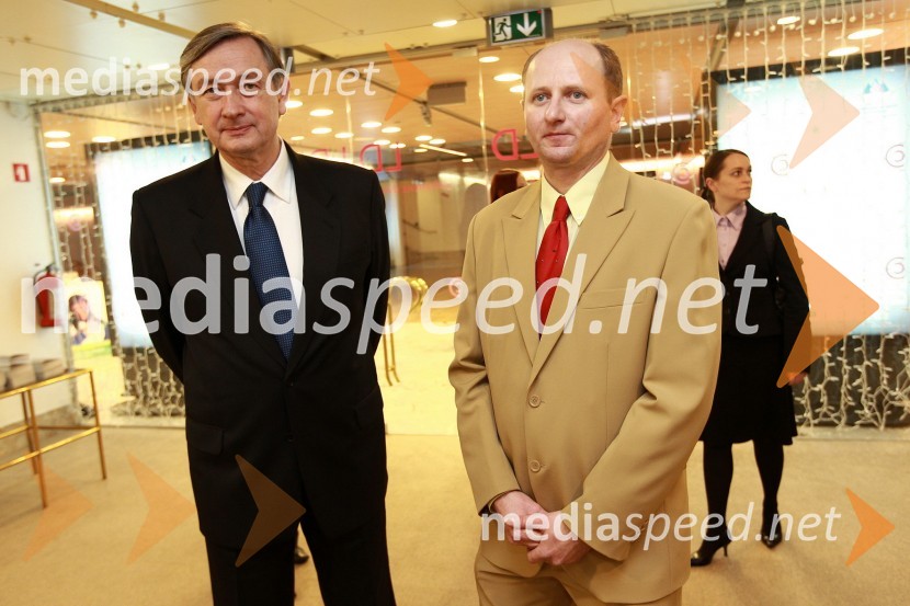 Dr. Danilo Türk, predsednik Republike Slovenije in ...Športnika leta 2010 sta Tina Maze in Dejan Zavec