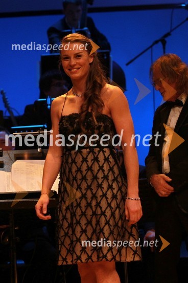 Tina Maze, smučarka in športnica leta 2010Športnika leta 2010 sta Tina Maze in Dejan Zavec