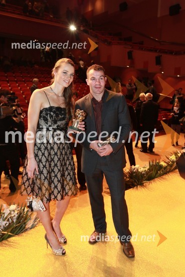 Tina Maze, smučarka in športnica leta 2010 ter Dejan Zavec, boksar in športnik leta 2010Športnika leta 2010 sta Tina Maze in Dejan Zavec