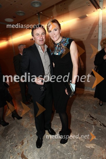 Primož Ulaga, poslovni direktor nordijskih disciplin in Petra Majdič, smučarska tekačicaŠportnika leta 2010 sta Tina Maze in Dejan Zavec