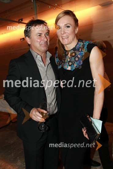 Primož Ulaga, poslovni direktor nordijskih disciplin in Petra Majdič, smučarska tekačicaŠportnika leta 2010 sta Tina Maze in Dejan Zavec