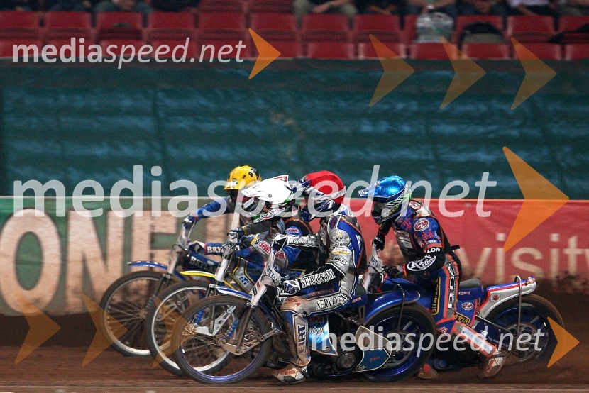 Tomazs Gollob (Poljska), Bjarne Pedersen (Danska), Matej Žagar (Slovenija) in Scott Nicholls (VBR) 
SPEEDWAY GRAND PRIX, VN Danske 2006, dirka