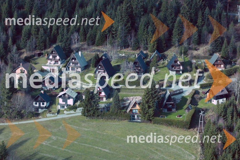 RoglaMaribor in okolica iz zraka