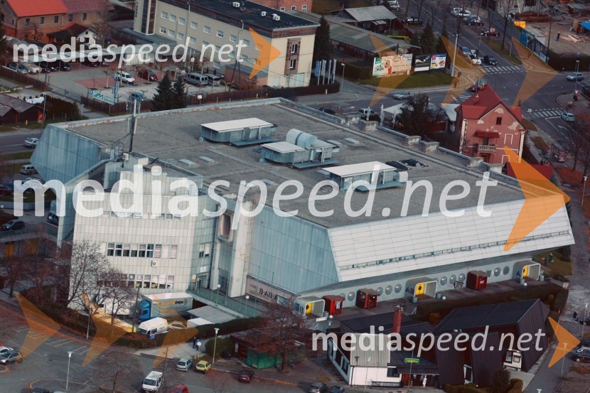 Dvorana TaborMaribor in okolica iz zraka