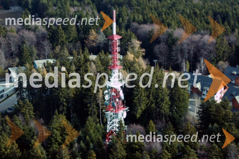 Stolp na PohorjuSlovenija iz zraka