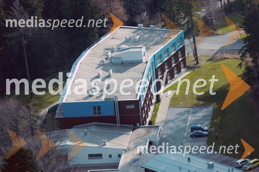 Hotel Bellevue na PohorjuSlovenija iz zraka