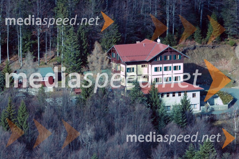 Hotel Zarja na PohorjuSlovenija iz zraka