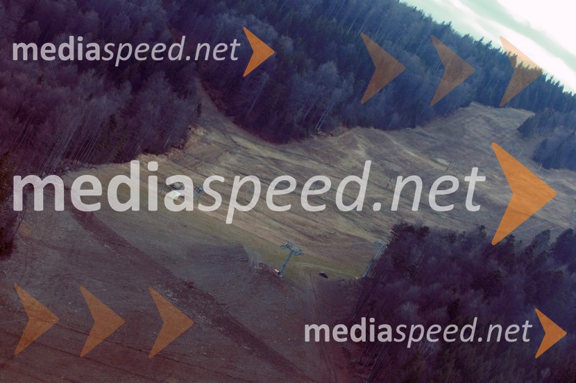 Smučišče na RogliSlovenija iz zraka