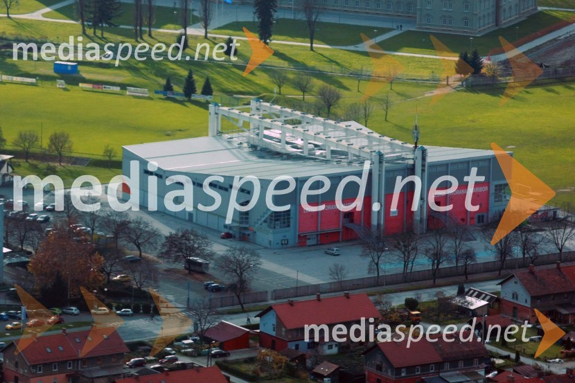 Ledna dvorana MariborSlovenija iz zraka