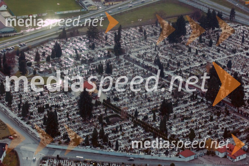 Pokopališče PobrežjeSlovenija iz zraka