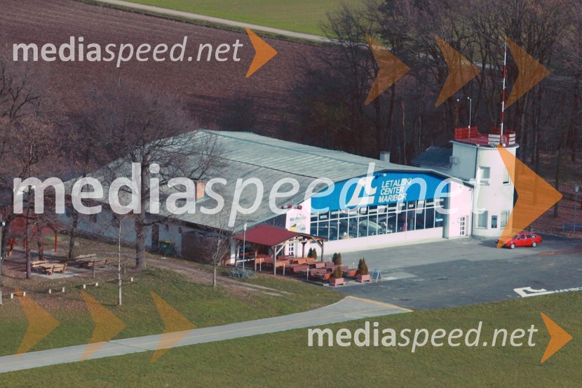 Letalski center MariborSlovenija iz zraka