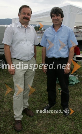 Bogdan Čepič, podžupan Maribora in Tone Anderlič, poslanec LDS in predsednik AŠ 20054. Rally Škoda Maribor 2006