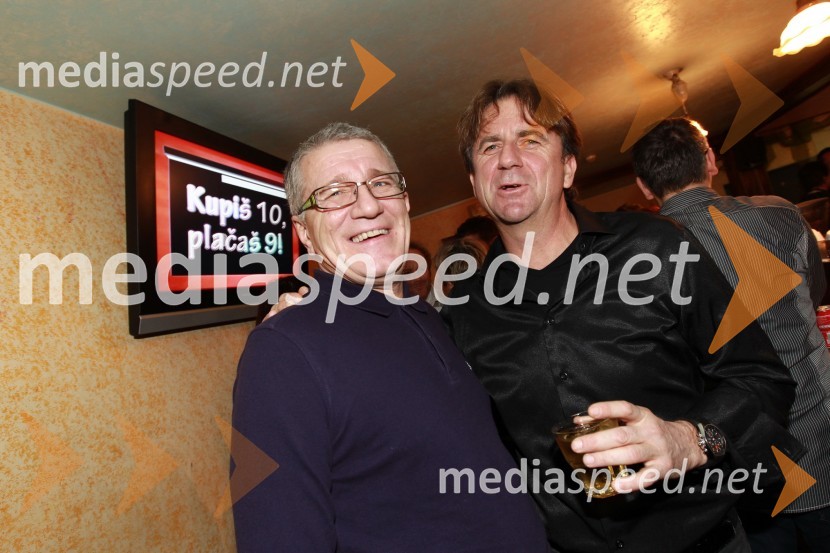 Boris Črnič - Boco, predstavnik za odnose z javnostmi Narodni dom Maribor in Bojan Gerič, vodja turizma v Športnem centru PohorjeTradicionalni božični koncert Prljavo kazalište