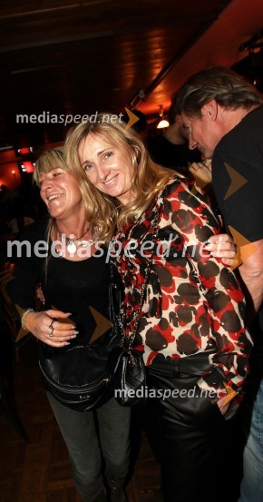 Gordana Kek, soproga Matjaža Keka in Stanka Hrga, predstavnica Japan TobacoTradicionalni božični koncert Prljavo kazalište