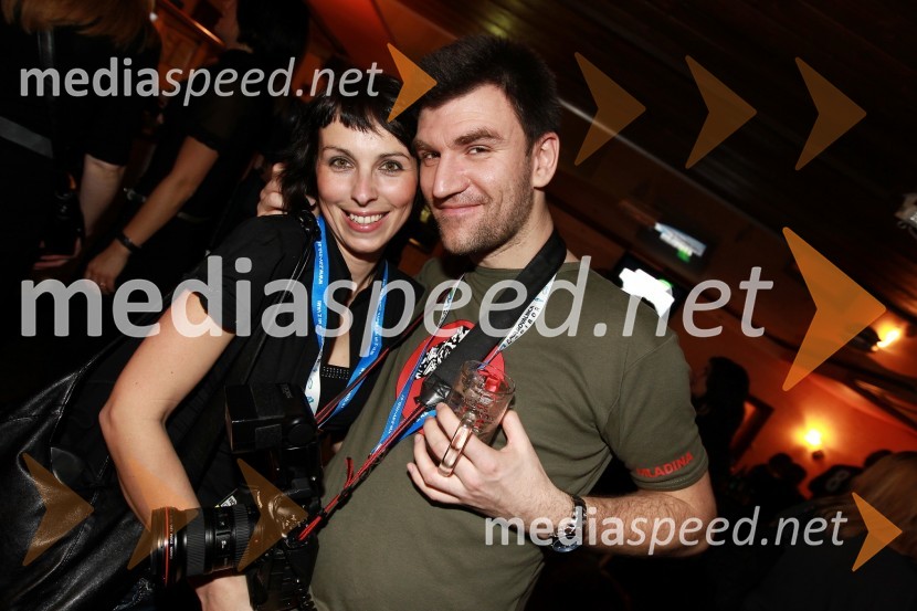 Marko Pigac, fotograf in Jasna KolaričTradicionalni božični koncert Prljavo kazalište