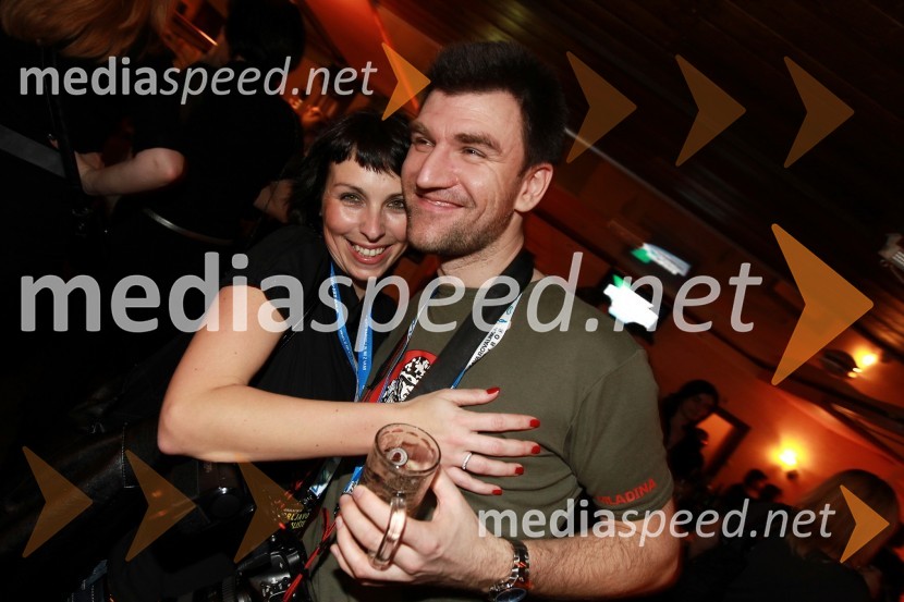 Marko Pigac, fotograf in Jasna KolaričTradicionalni božični koncert Prljavo kazalište