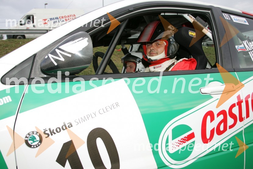 Posadka Mitja Klemenčič in Gašper Ilijaž (Slovenija)4. Rally Škoda Maribor 2006