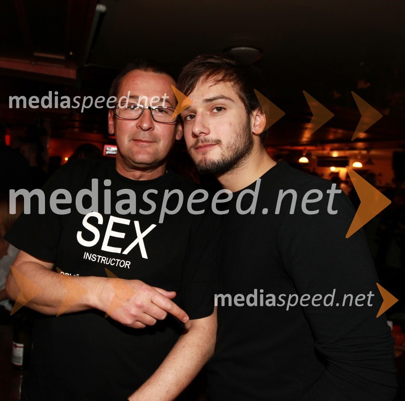 Smiljan Kreže, organizator koncerta in sin LukaTradicionalni božični koncert Prljavo kazalište