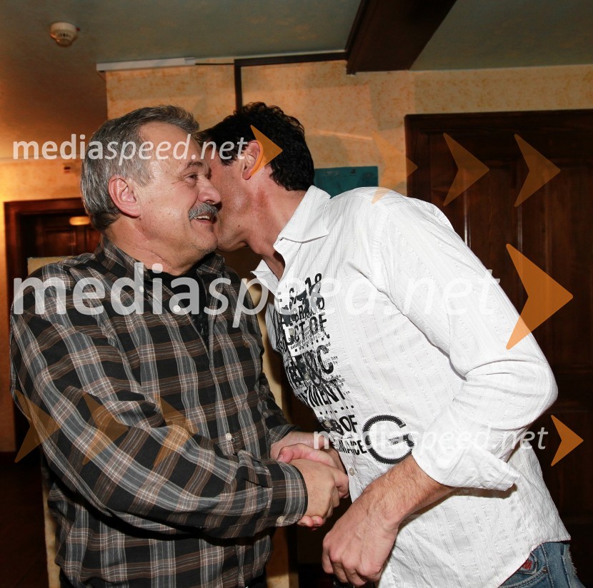 Marjan Krajnc, direktor Študentskega servisa Maribor in Stojan AuerTradicionalni božični koncert Prljavo kazalište