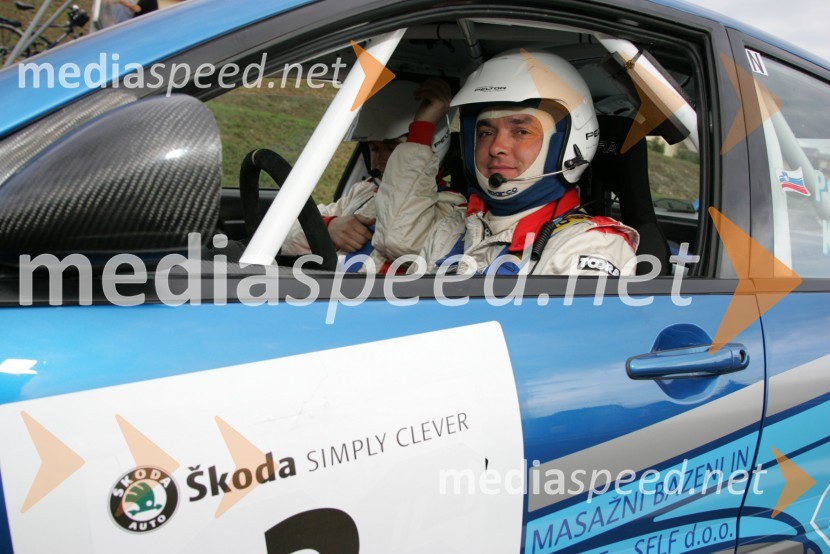 Posadka Darko Peljhan in Igor Kacin (Slovenija)4. Rally Škoda Maribor 2006