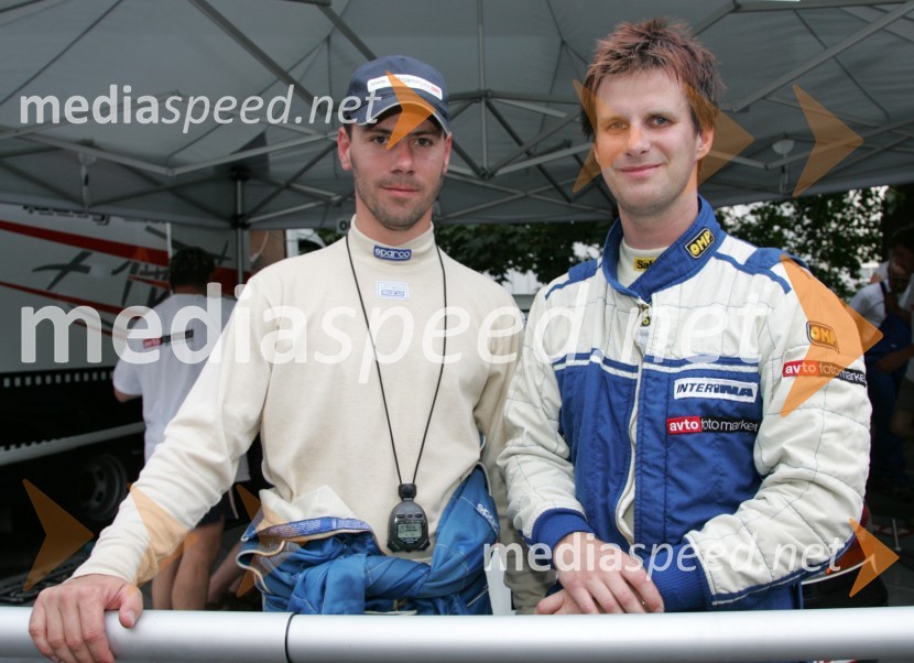 Posadka David Kalan in Boštjan Logar  (Slovenija)4. Rally Škoda Maribor 2006