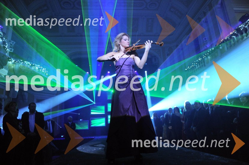 Alenka Semeja, violinistkaNovoletni sprejem župana Mestne občine Celje Bojana Šrota