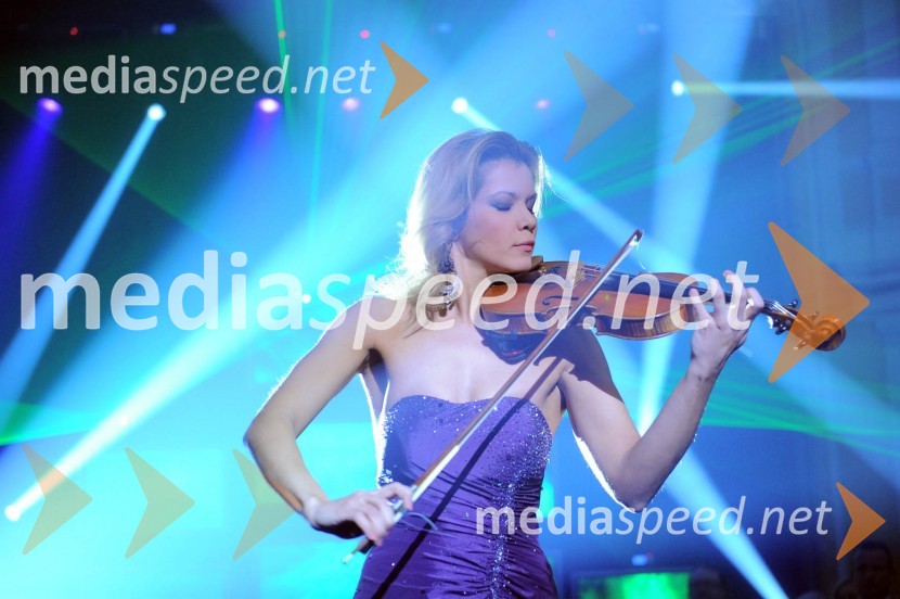 Alenka Semeja, violinistkaNovoletni sprejem župana Mestne občine Celje Bojana Šrota