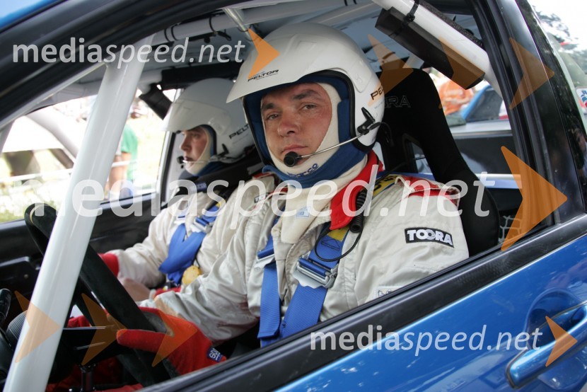 Darko Peljhan, voznik rallyja4. Rally Škoda Maribor 2006