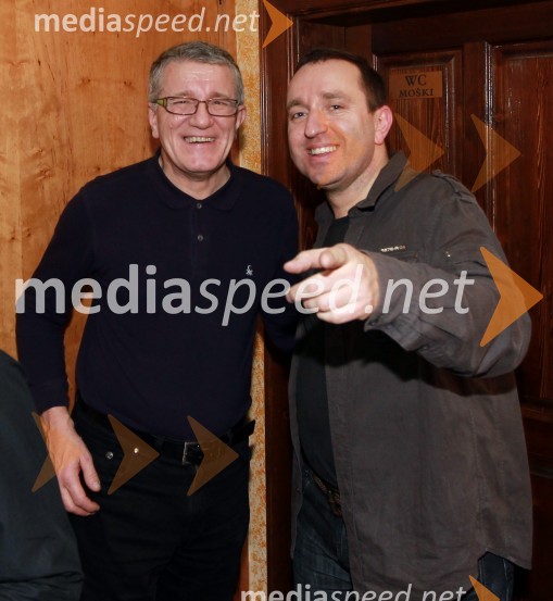 Boris Črnič - Boco, predstavnik za odnose z javnostmi Narodni dom Maribor in Borut Cvetko, MediaspeedTradicionalni božični koncert Prljavo kazalište