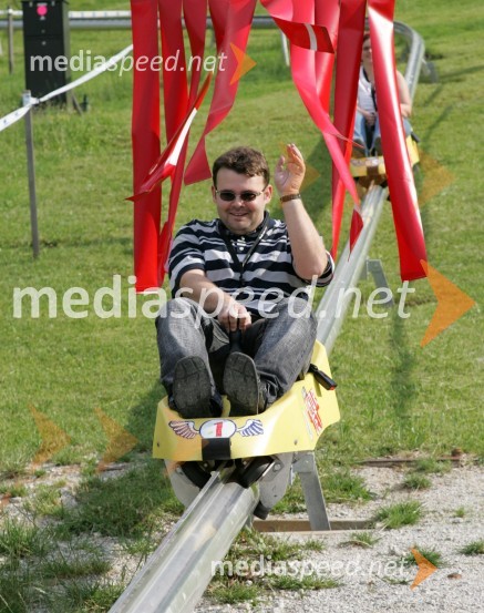 Alan Kavčič, namestnik odgovornega urednika revije Mariborčan4. Rally Škoda Maribor 2006