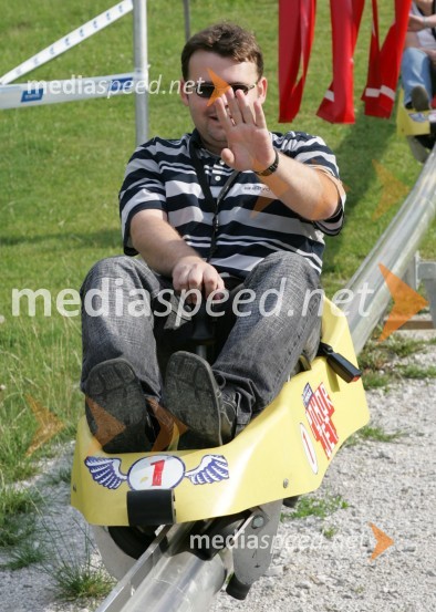 Alan Kavčič, namestnik odgovornega urednika revije Mariborčan4. Rally Škoda Maribor 2006