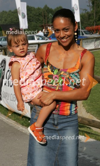 Bianca Tapilatu Barada in hčerka Tyra4. Rally Škoda Maribor 2006