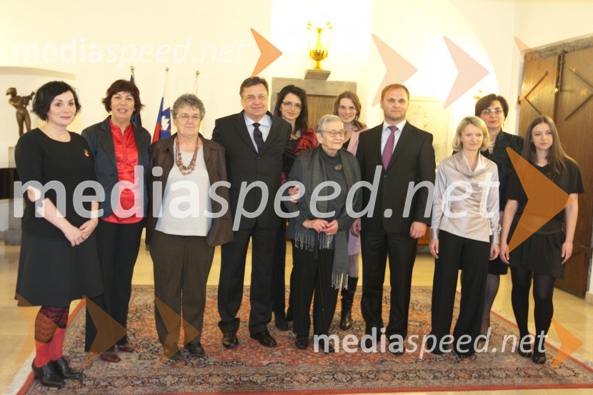 Kandidatke za Slovenko leta 2010Slovenka leta 2010, sprejem pri županu Mestne občine Ljubljana