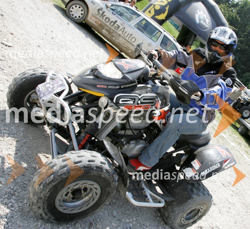 Marko Potrč, moderator Radia City4. Rally Škoda Maribor 2006