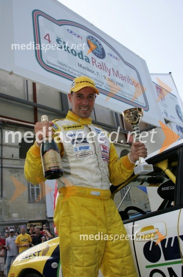 Andrej Jereb, voznik rallyja4. Rally Škoda Maribor 2006