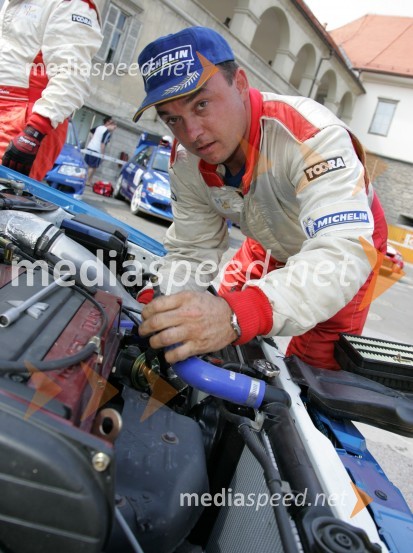 Darko Peljhan, voznik rallyja4. Rally Škoda Maribor 2006
