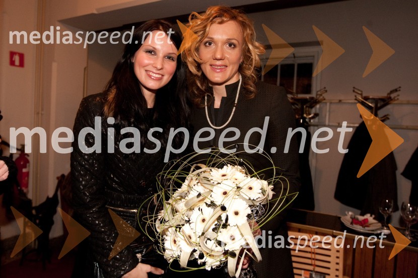 Sandra Adam, Miss Slovenije 2010 in Petra Majdič, smučarska tekačica ter Slovenka leta 2010Slovenka leta 2010 je Petra Majdič - druženje pred dvorano SNG Drama Ljubljana