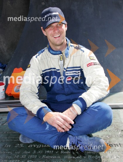 Boštjan Logar, voznik rallyja4. Rally Škoda Maribor 2006