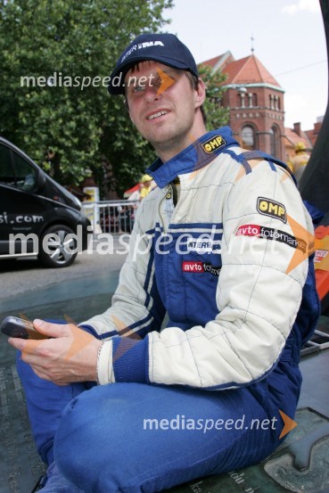 Boštjan Logar, voznik rallyja4. Rally Škoda Maribor 2006