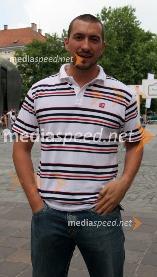 Marko Potrč, moderator Radia City4. Rally Škoda Maribor 2006