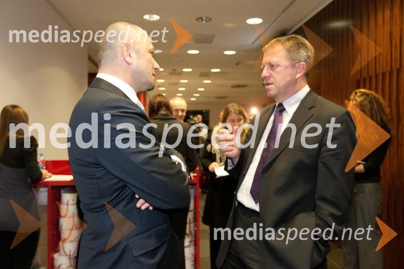 Goran Brankovič, direktor Slovenskih železnic in ...Januarsko srečanje Združenja Manager in podelitev priznanja za življenjsko delo