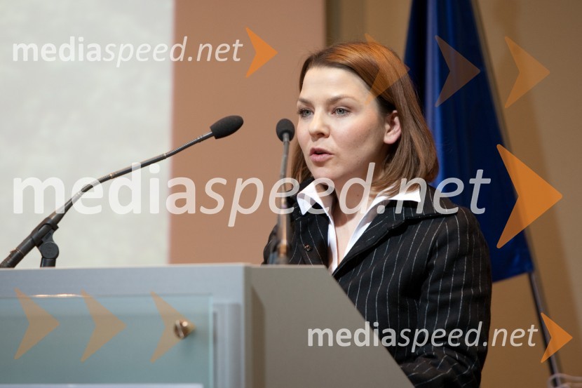 Tjaša Kolenc Filipčič, predsednica sekcije Mladi manager v Združenju ManagerJanuarsko srečanje Združenja Manager in podelitev priznanja za življenjsko delo