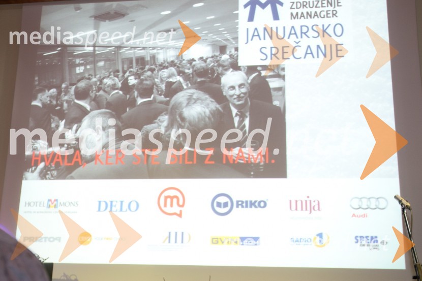 Januarsko srečanje Združenja Manager in podelitev priznanja za življenjsko delo